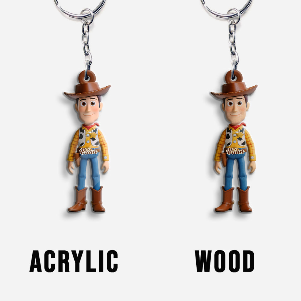 Personalized Toy Story Backpack with Acrylic Charm for Kids Backpack With Acrylic Charm GradoCreations
