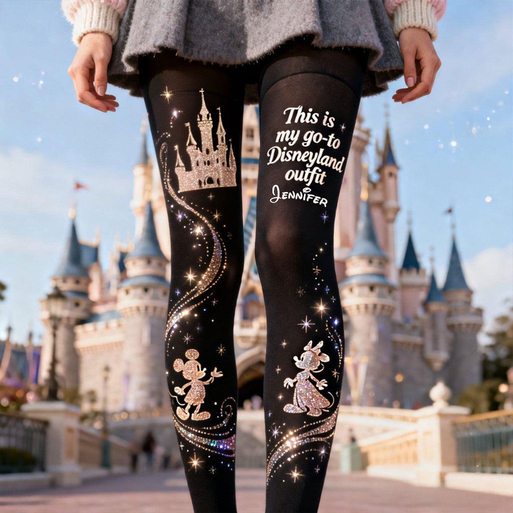 Personalized 3D Disney Themed Women Pantyhose Tights Gift Women Pantyhose Tights GradoCreations