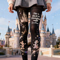 Personalized 3D Disney Themed Women Pantyhose Tights Gift Women Pantyhose Tights GradoCreations
