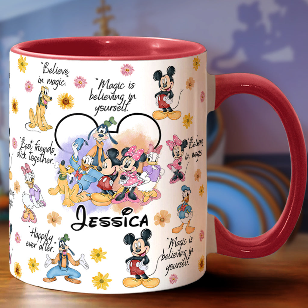 Personalized Magical Moments Accent Mug Custom Name Gift Accent Mug GradoCreations