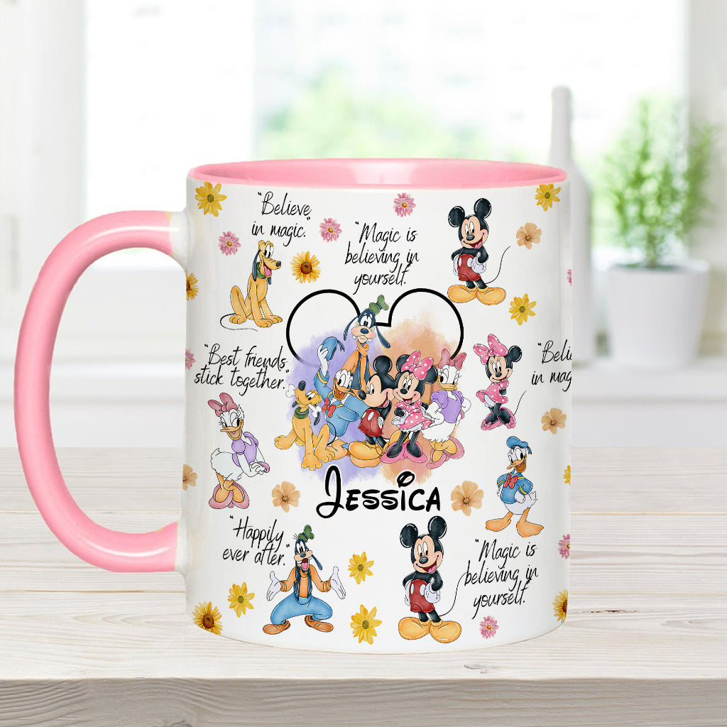 Personalized Magical Moments Accent Mug Custom Name Gift Accent Mug GradoCreations