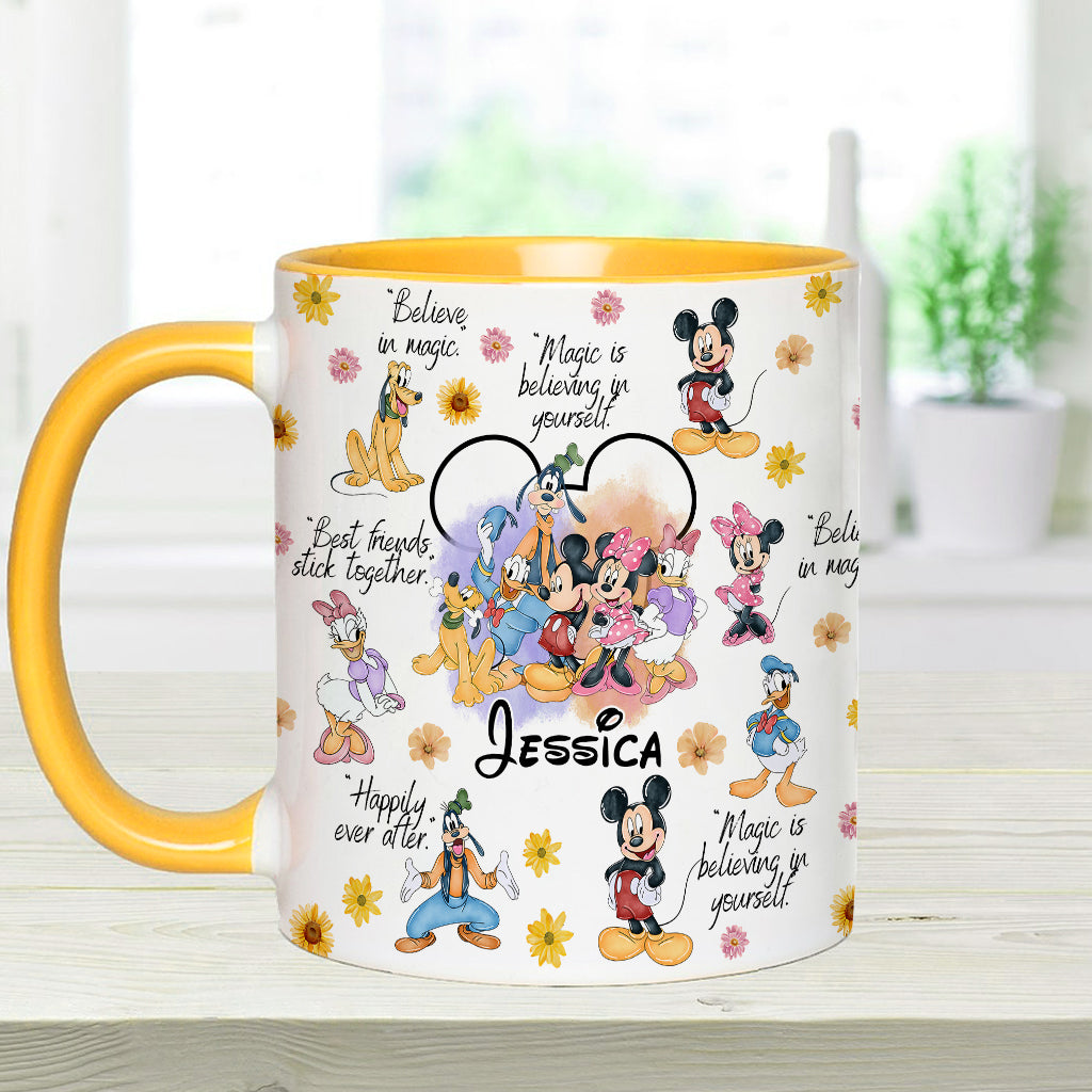 Personalized Magical Moments Accent Mug Custom Name Gift Accent Mug GradoCreations