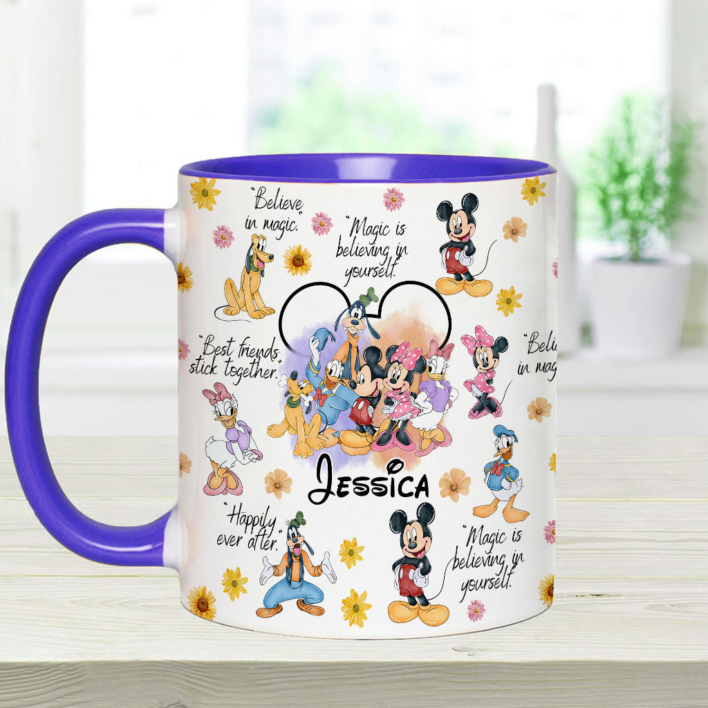 Personalized Magical Moments Accent Mug Custom Name Gift Accent Mug GradoCreations
