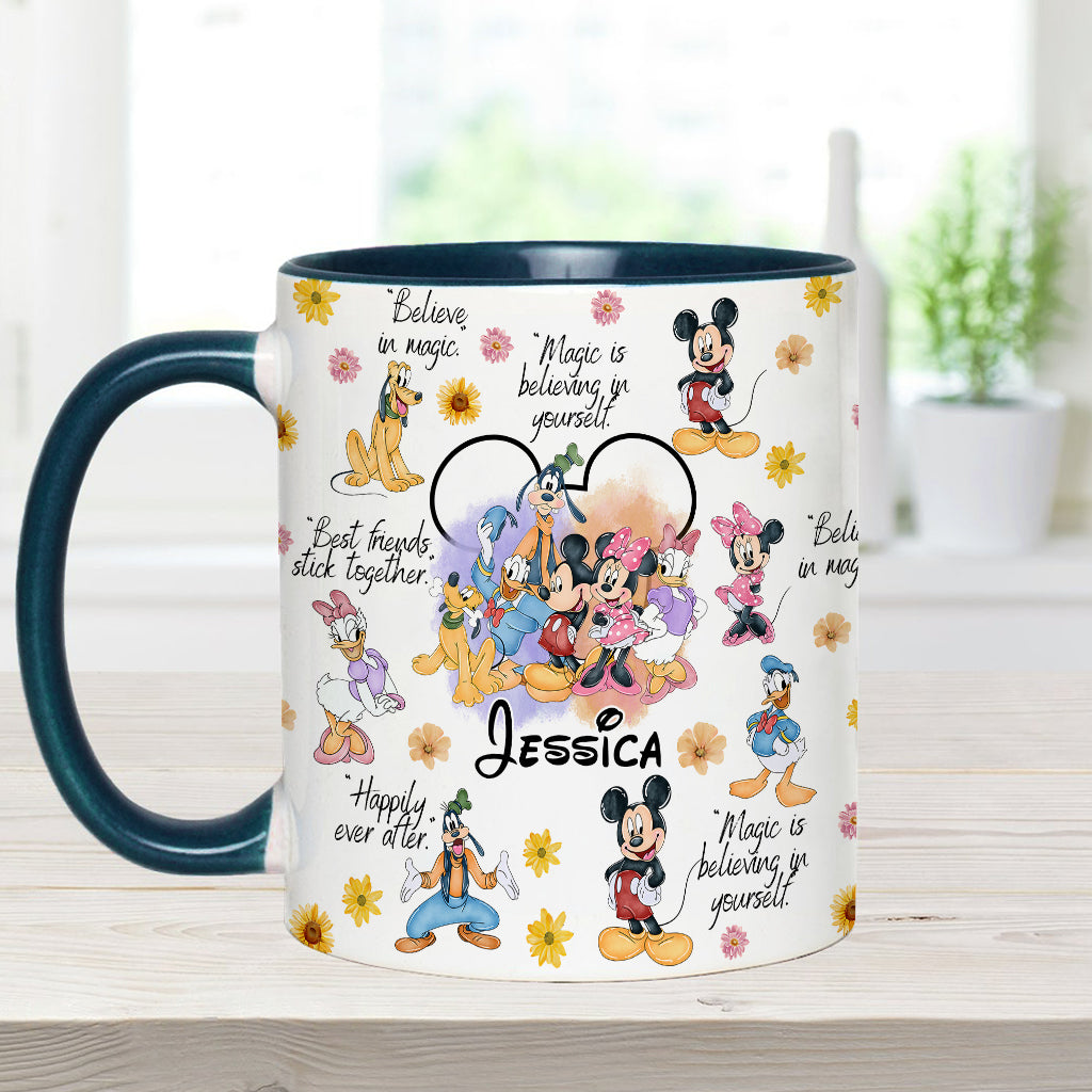 Personalized Magical Moments Accent Mug Custom Name Gift Accent Mug GradoCreations