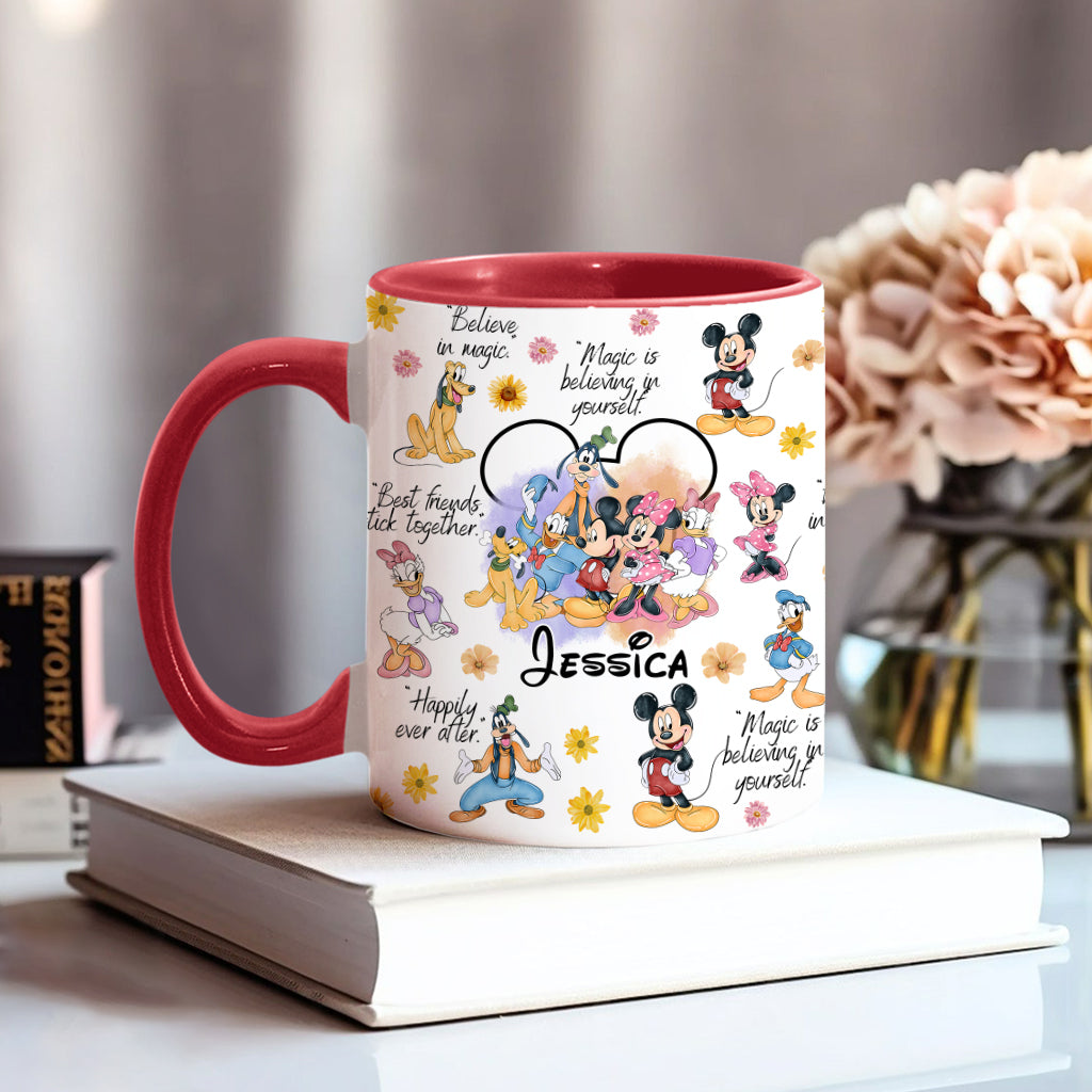 Personalized Magical Moments Accent Mug Custom Name Gift Accent Mug GradoCreations