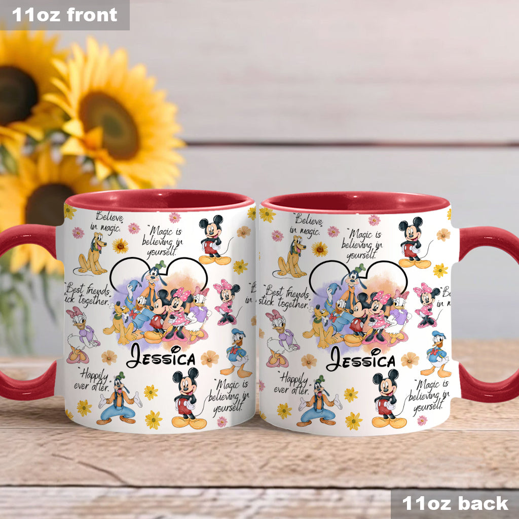 Personalized Magical Moments Accent Mug Custom Name Gift Accent Mug GradoCreations