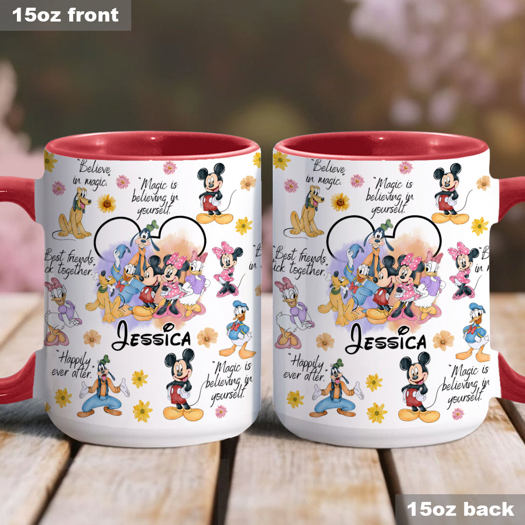 Personalized Magical Moments Accent Mug Custom Name Gift Accent Mug GradoCreations