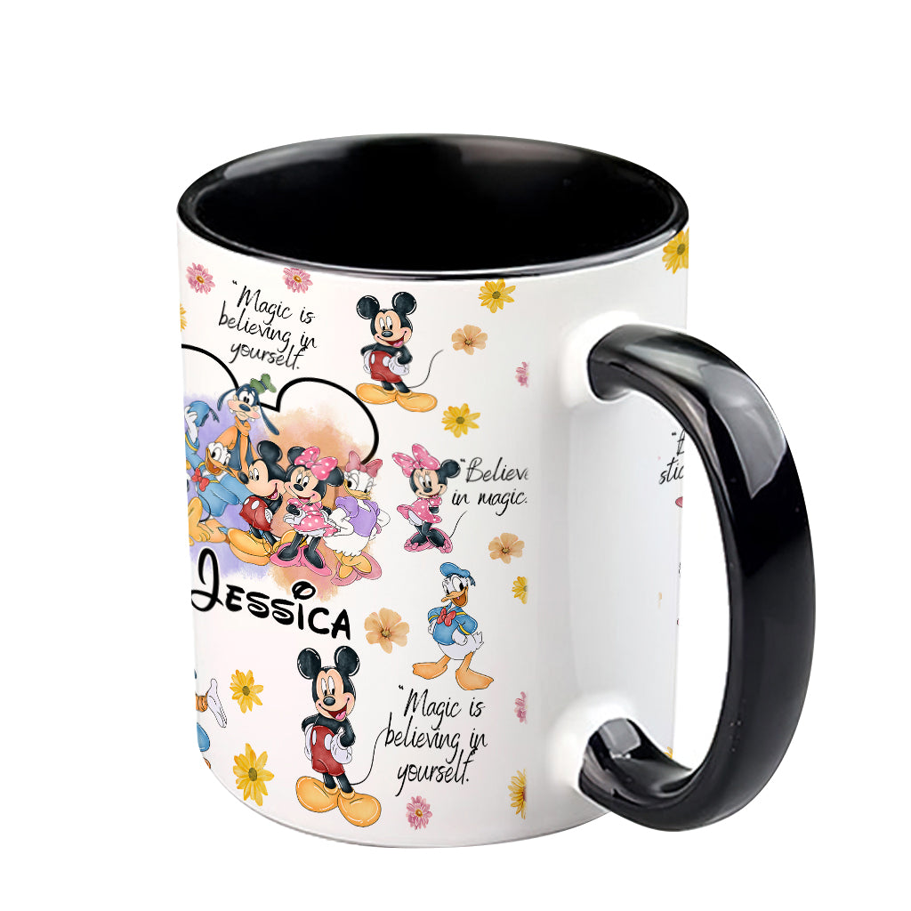 Personalized Magical Moments Accent Mug Custom Name Gift Accent Mug GradoCreations