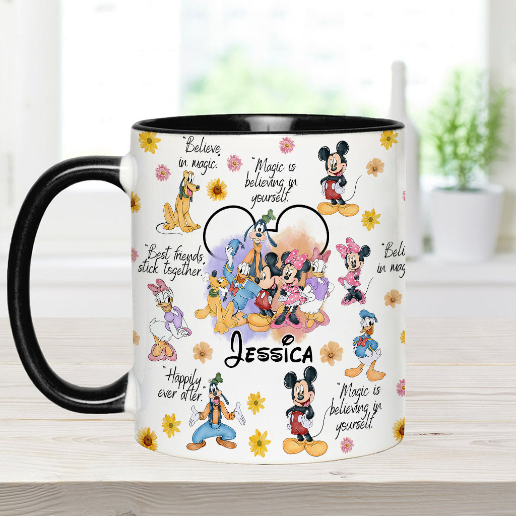 Personalized Magical Moments Accent Mug Custom Name Gift Accent Mug GradoCreations