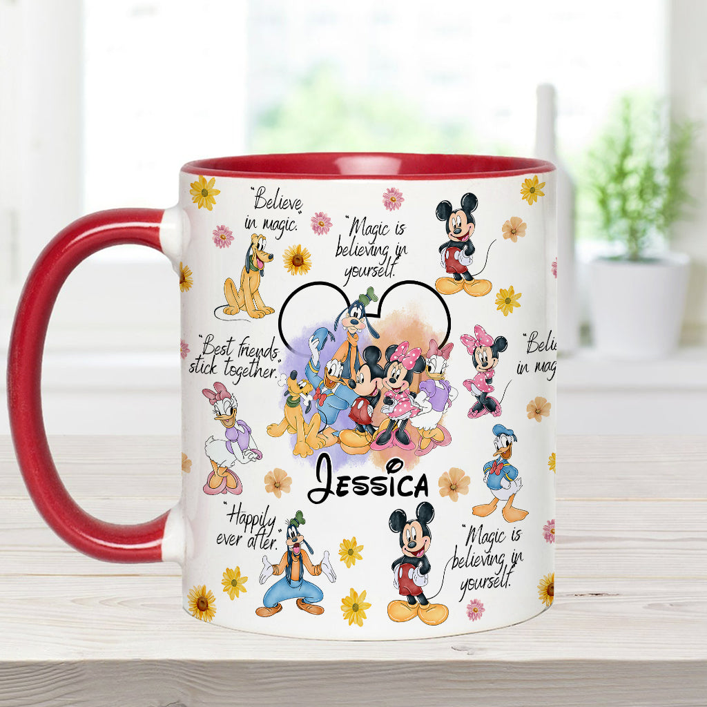 Personalized Magical Moments Accent Mug Custom Name Gift Accent Mug GradoCreations