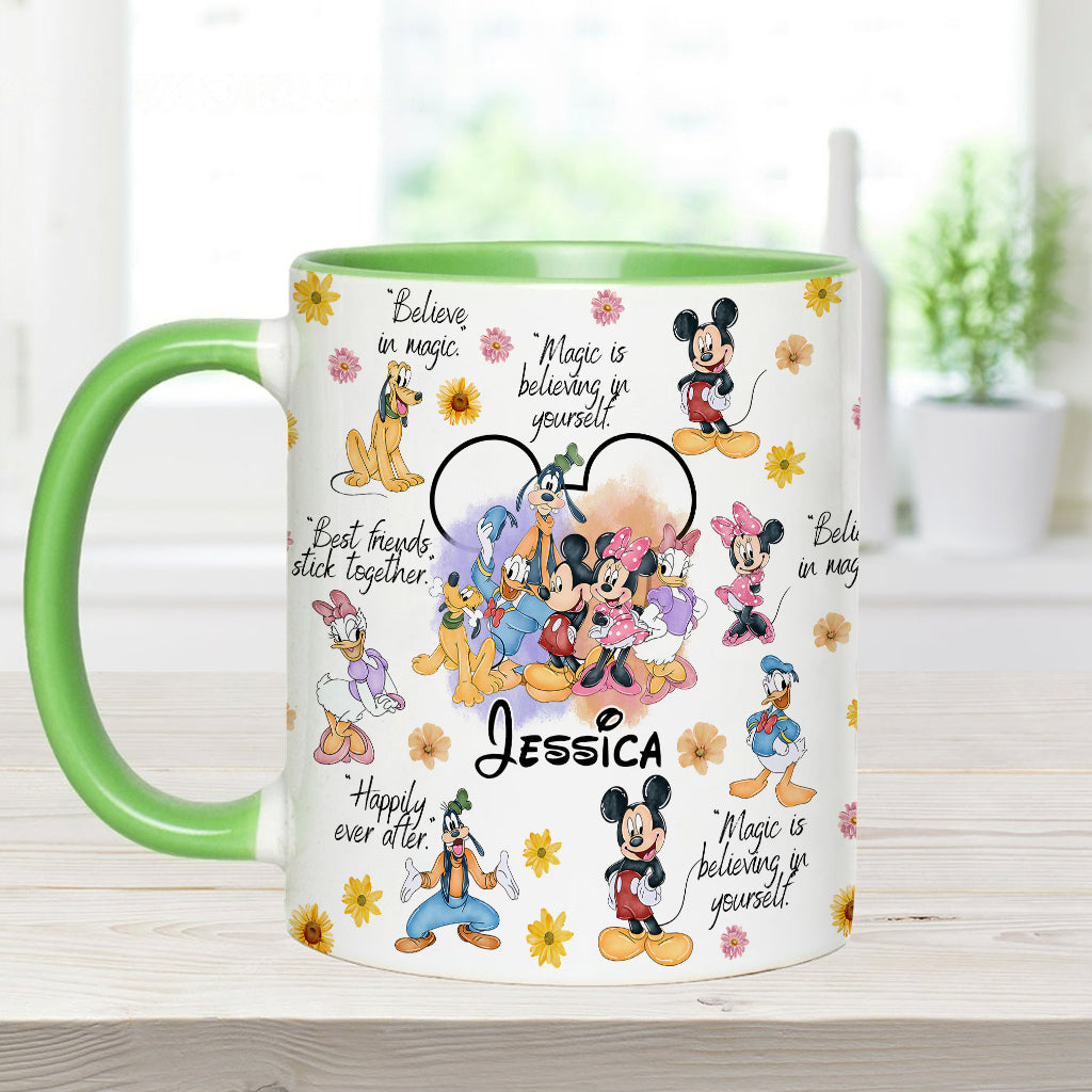 Personalized Magical Moments Accent Mug Custom Name Gift Accent Mug GradoCreations