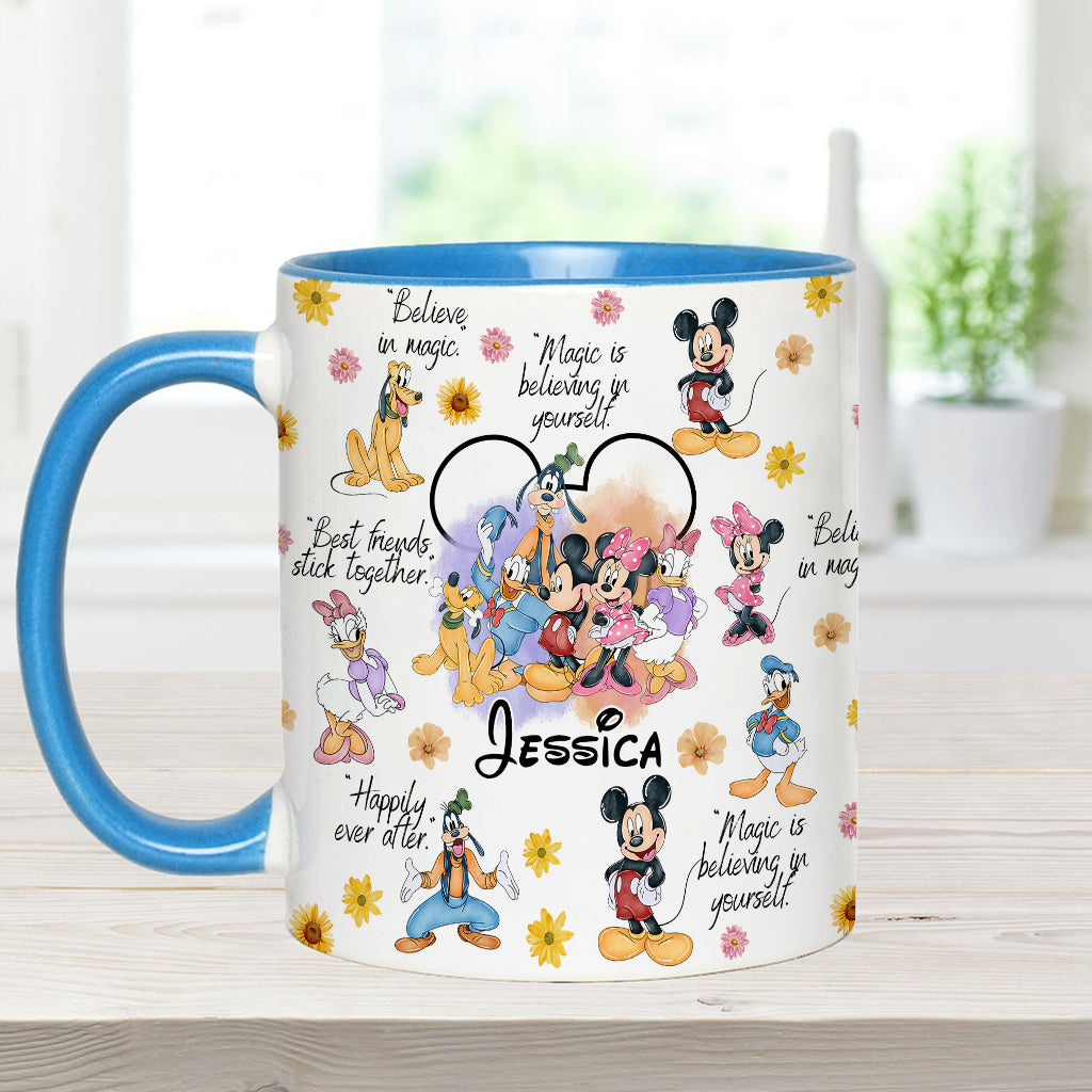 Personalized Magical Moments Accent Mug Custom Name Gift Accent Mug GradoCreations