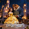 Personalized Beauty And The Beast Acrylic Plaque Custom Gift Custom Shaped Acrylic Plaque GradoCreations