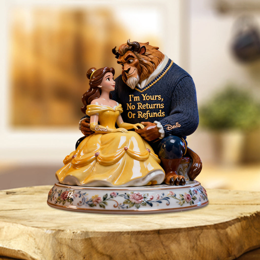Personalized Beauty And The Beast Acrylic Plaque Custom Gift Custom Shaped Acrylic Plaque GradoCreations