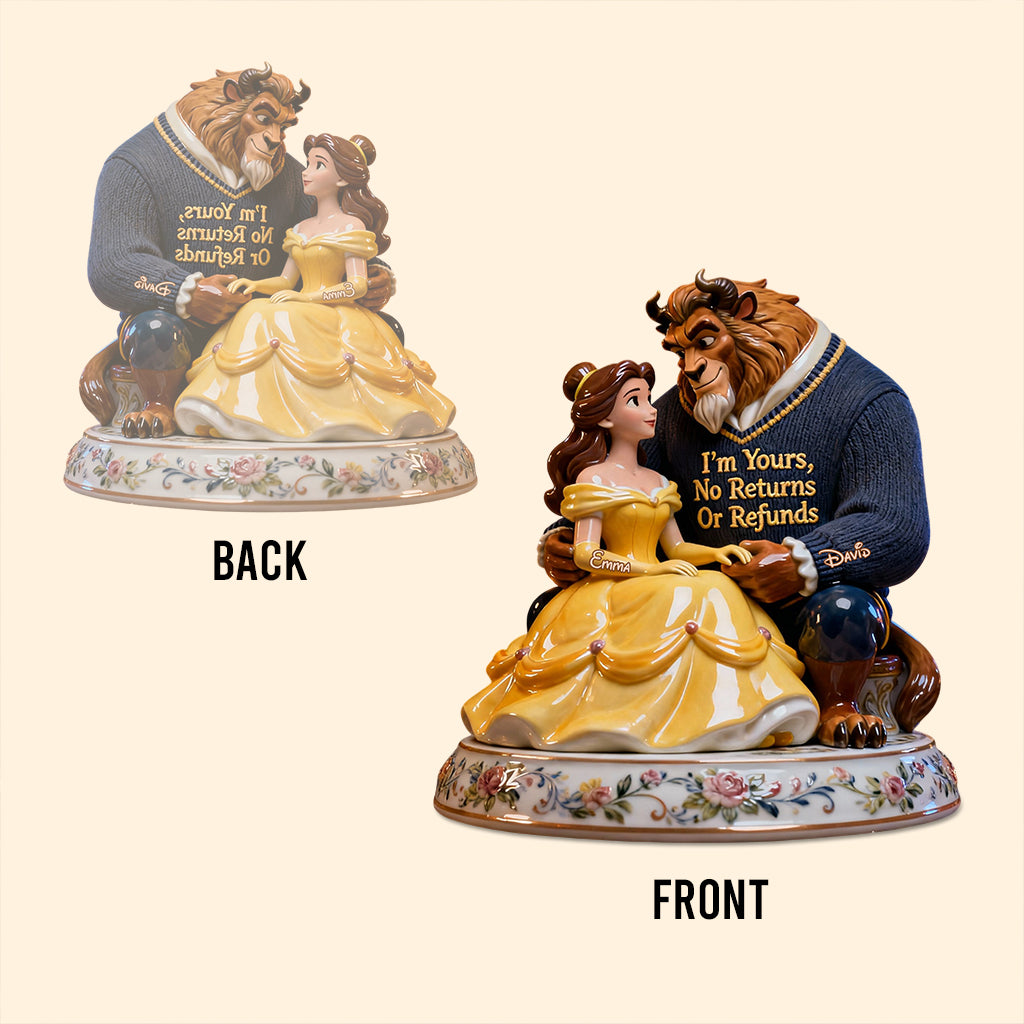 Personalized Beauty And The Beast Acrylic Plaque Custom Gift Custom Shaped Acrylic Plaque GradoCreations