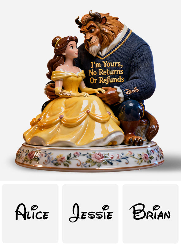Personalized Beauty And The Beast Acrylic Plaque Custom Gift Custom Shaped Acrylic Plaque GradoCreations