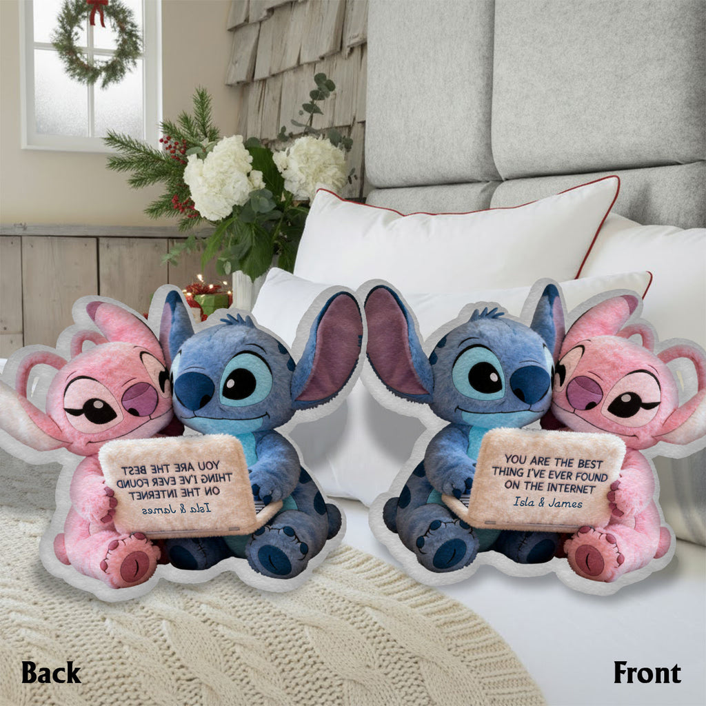 Personalized Faux Fur Shaped Pillow Custom Gift for Kids Faux Fur Shaped Pillow GradoCreations