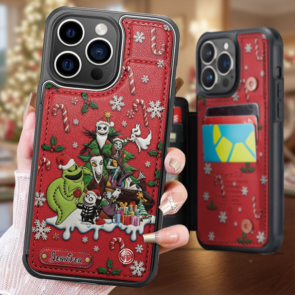 Personalized Nightmare Fully Printed Wallet Phone Case Gift Fully Printed Wallet Phone Case GradoCreations