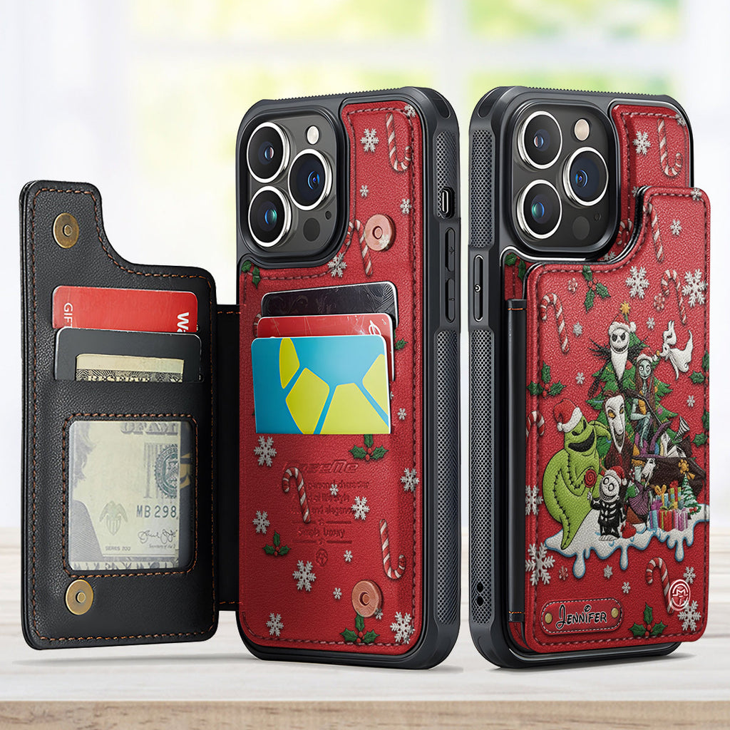 Personalized Nightmare Fully Printed Wallet Phone Case Gift Fully Printed Wallet Phone Case GradoCreations