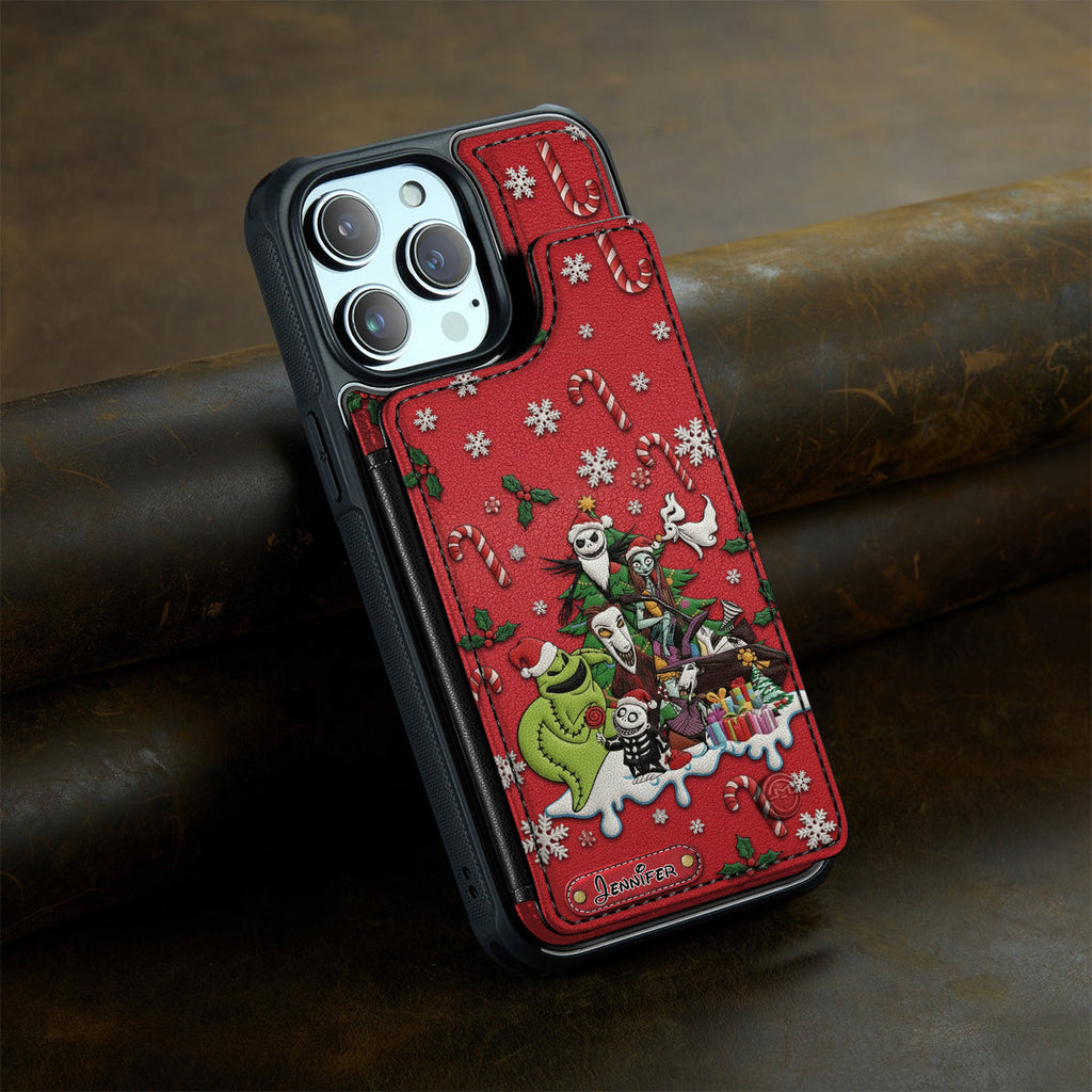 Personalized Nightmare Fully Printed Wallet Phone Case Gift Fully Printed Wallet Phone Case GradoCreations