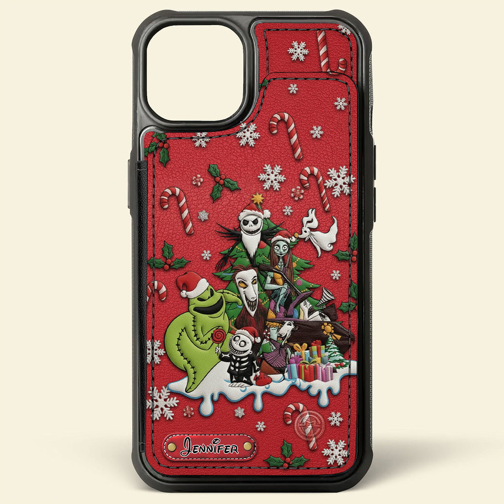 Personalized Nightmare Fully Printed Wallet Phone Case Gift Fully Printed Wallet Phone Case GradoCreations