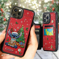 Personalized Red Ohana Wallet Phone Case Custom Name Gift Fully Printed Wallet Phone Case GradoCreations