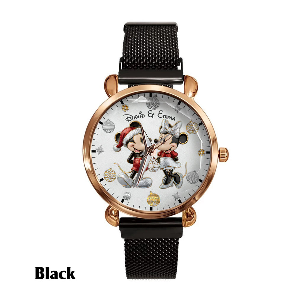 Personalized 3D Mickey Mouse Women Hand Watch Custom Name Gift Women Hand Watch GradoCreations