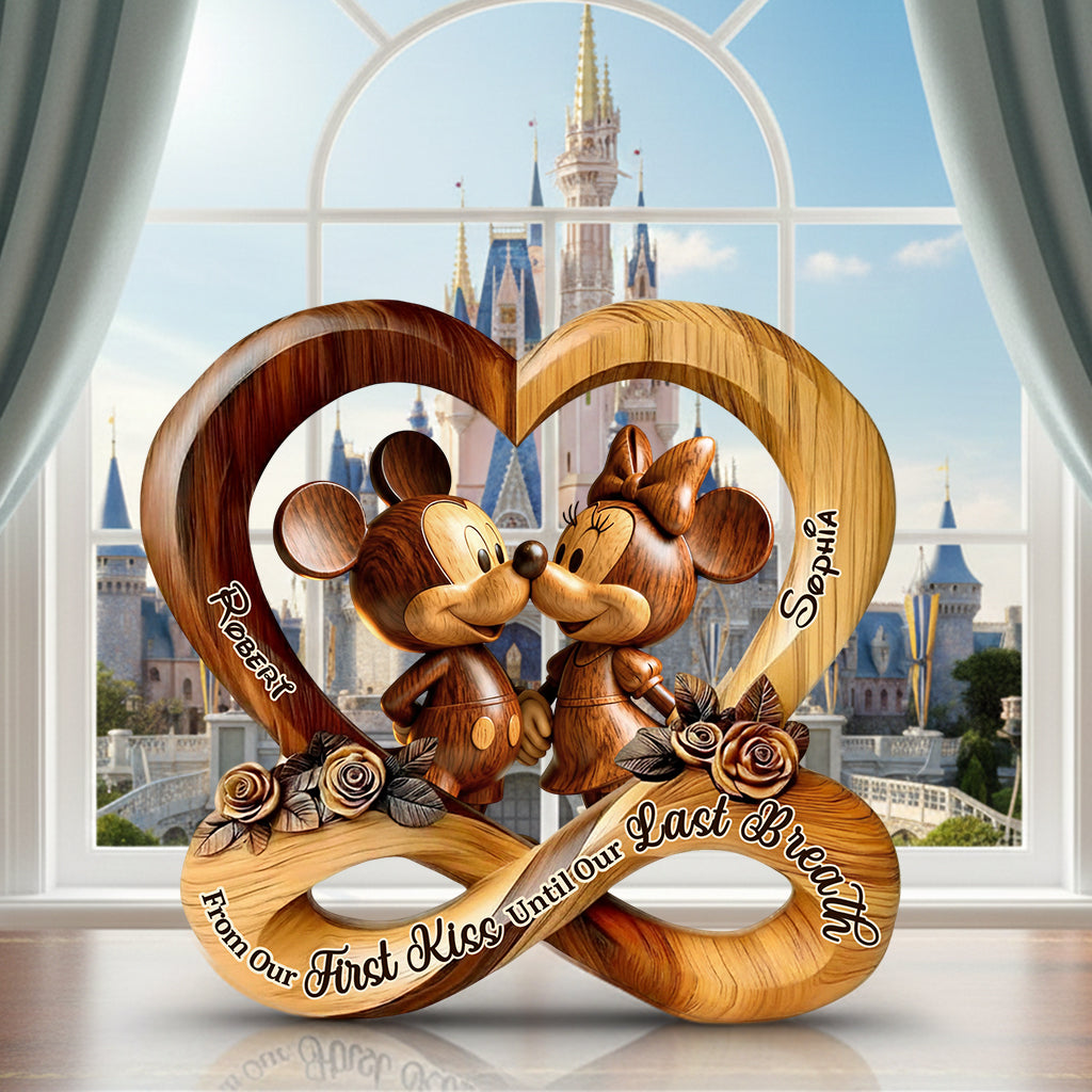 Personalized Mouse Shaped Acrylic Plaque Custom Gift for Couples Custom Shaped Acrylic Plaque GradoCreations