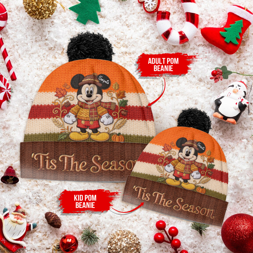 Personalized Disney Mickey Mouse Beanie Hat for Kids & Adults Beanie Hat GradoCreations