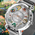 Personalized Disney Wonderland Women's Hand Watch Gift Women Hand Watch GradoCreations