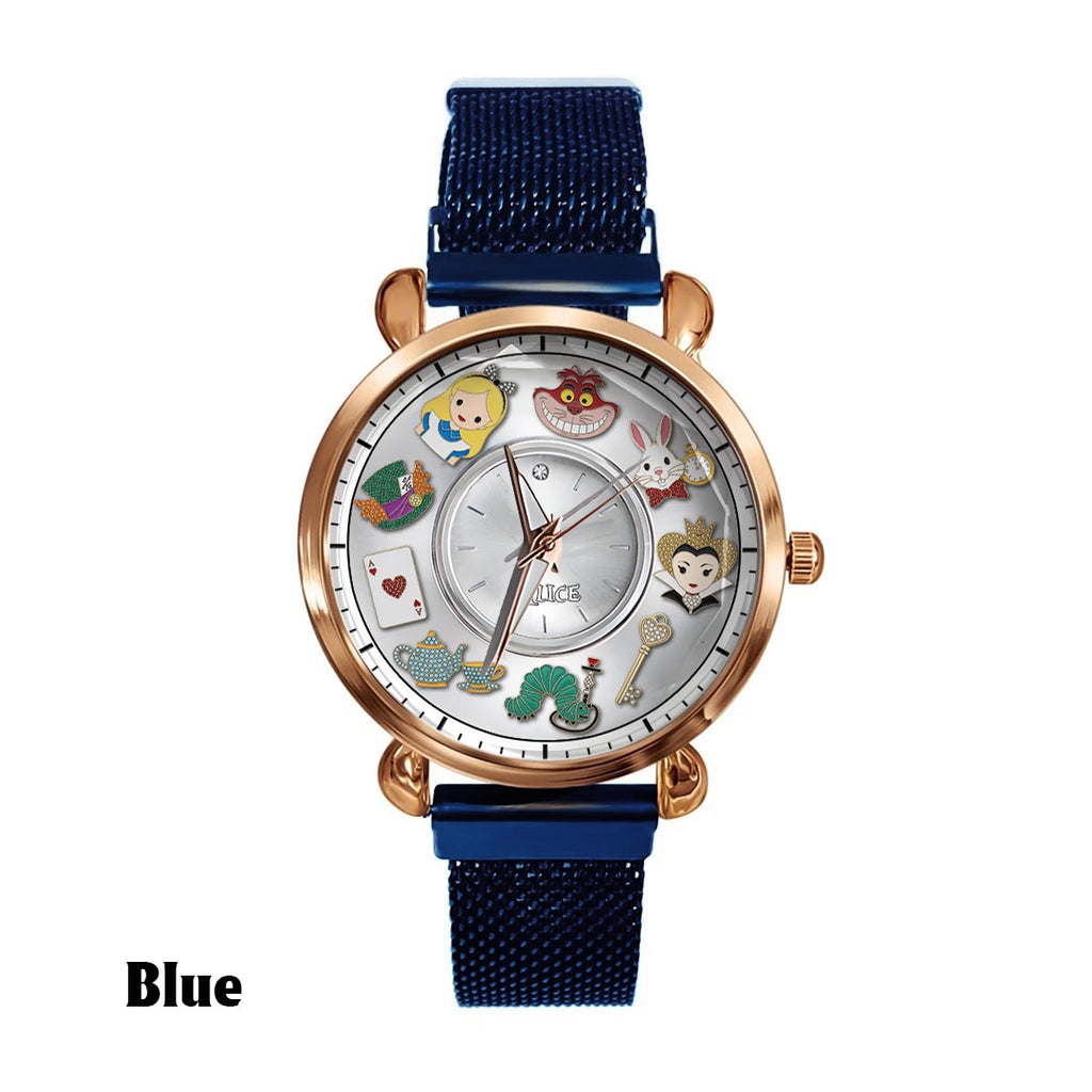 Personalized Disney Wonderland Women's Hand Watch Gift Women Hand Watch GradoCreations