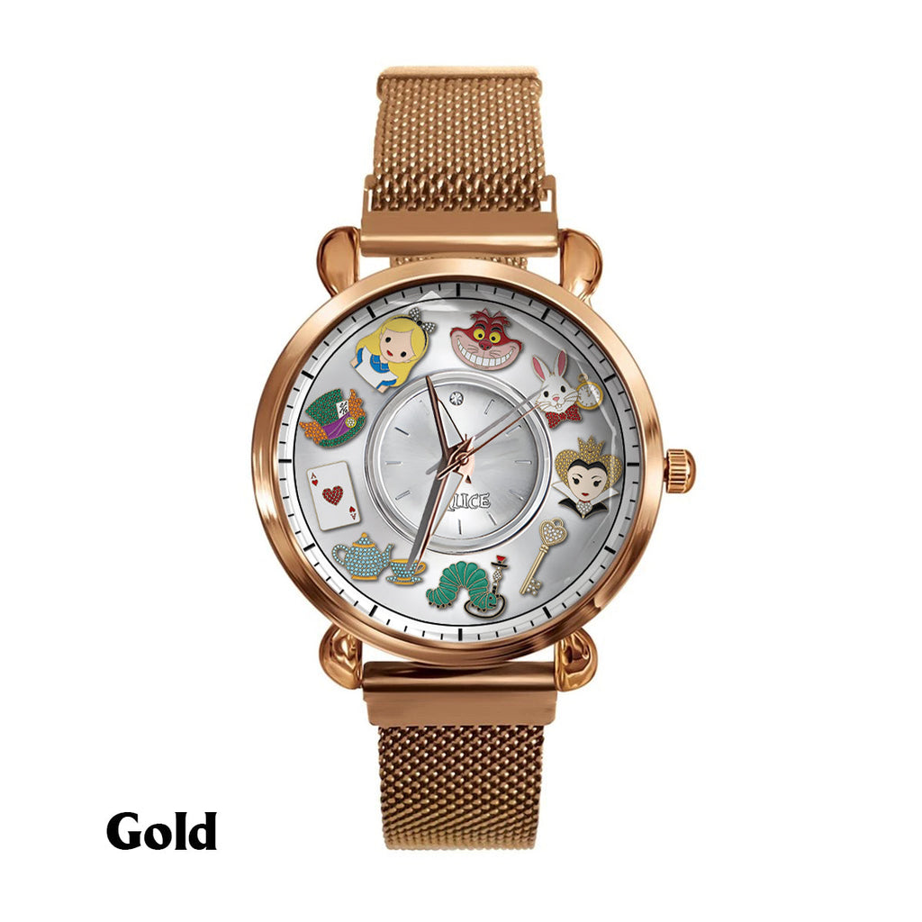 Personalized Disney Wonderland Women's Hand Watch Gift Women Hand Watch GradoCreations