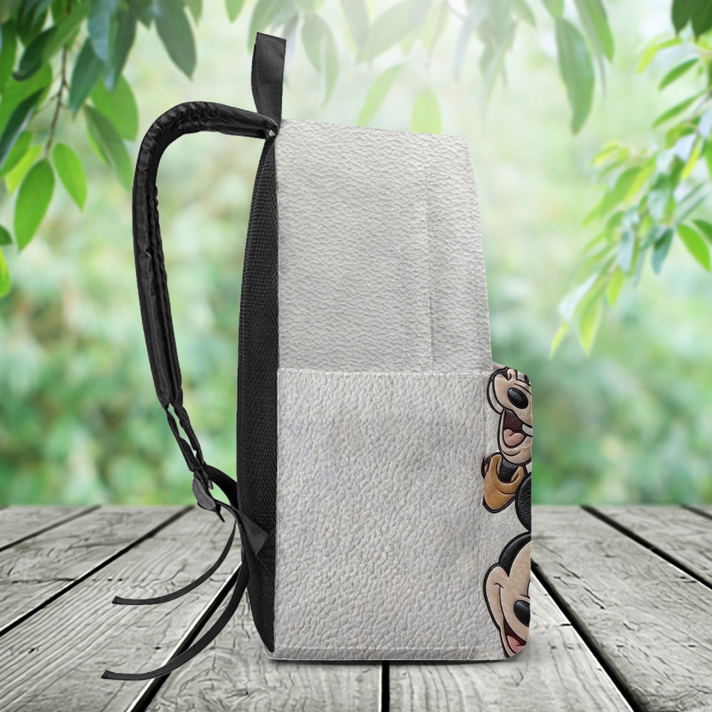 Personalized 3D Disney Mouse Backpack Custom Name Gift for Kids Backpack GradoCreations