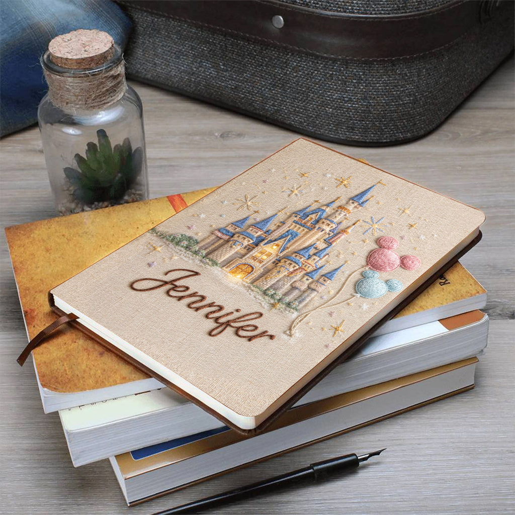 Personalized Leather Journal Custom Name Gift for Her Leather Journal GradoCreations