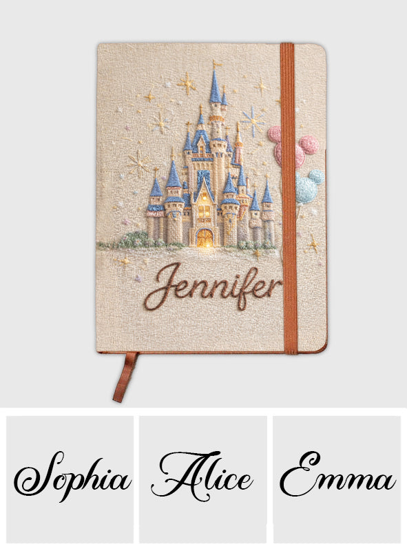 Personalized Leather Journal Custom Name Gift for Her Leather Journal GradoCreations