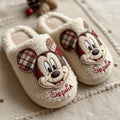 Personalized Disney Mouse Slippers Custom Name Gift for Christmas Slippers GradoCreations