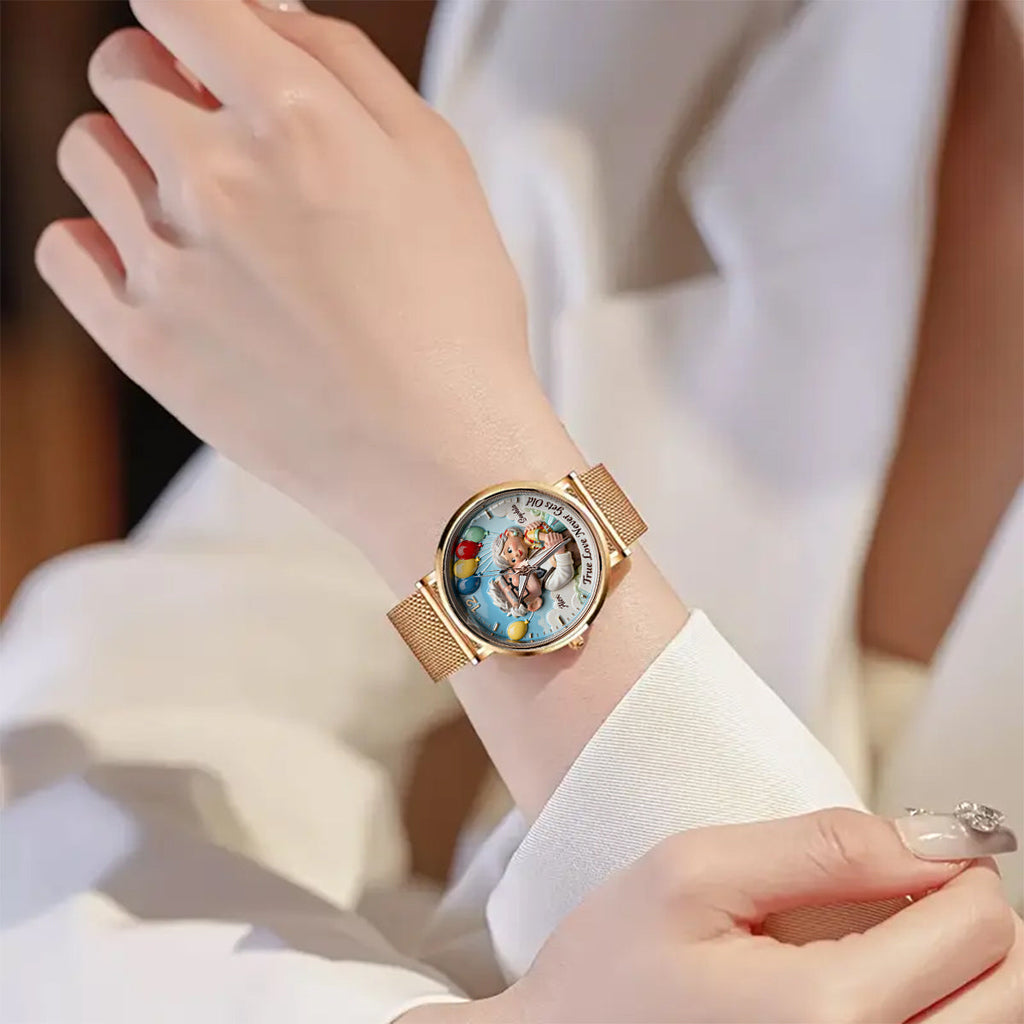 Personalized Animation Inspired Couple Watch Custom Name Gift for Anniversary Women Hand Watch GradoCreations