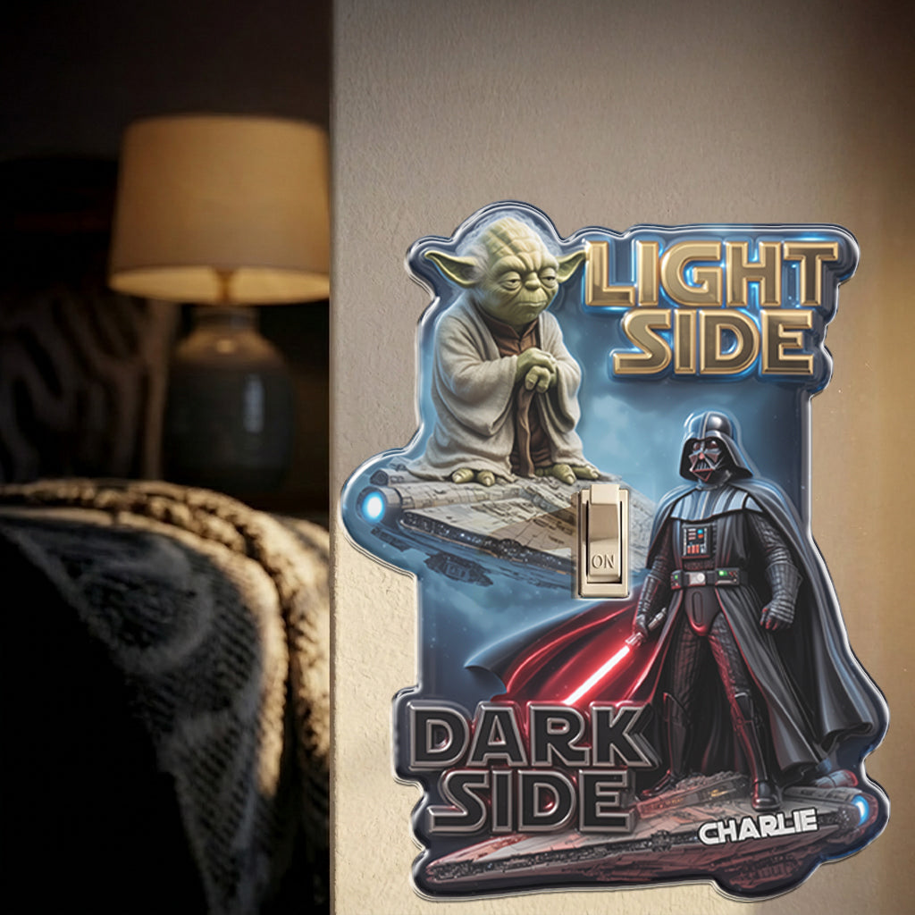 Personalized Star Wars Light Switch Cover Custom Name Gift Light Switch/ Outlet Cover GradoCreations