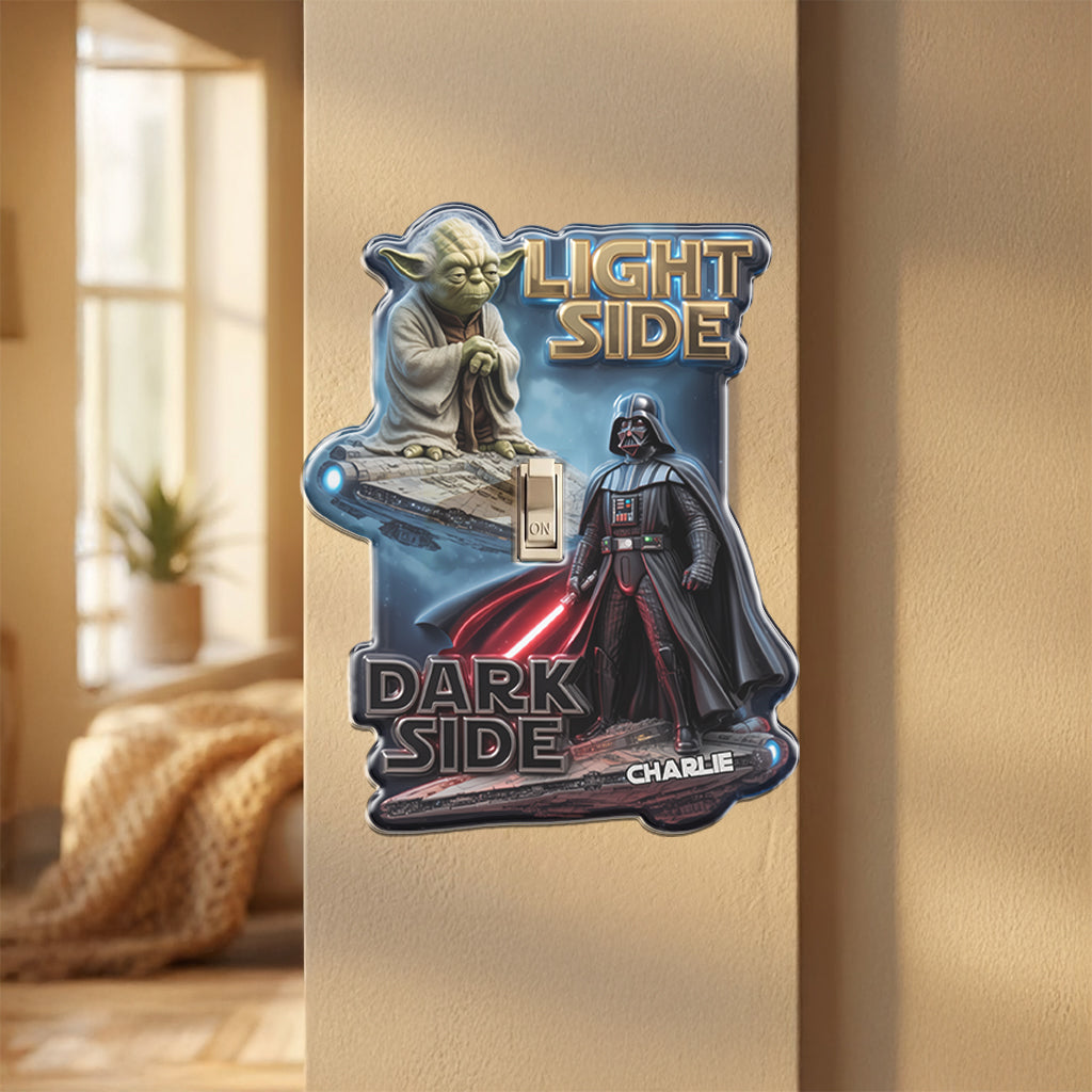 Personalized Star Wars Light Switch Cover Custom Name Gift Light Switch/ Outlet Cover GradoCreations