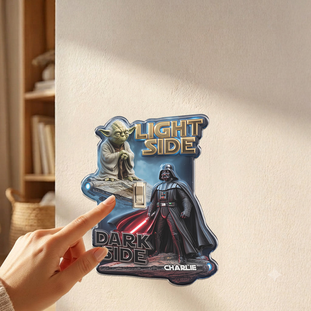 Personalized Star Wars Light Switch Cover Custom Name Gift Light Switch/ Outlet Cover GradoCreations