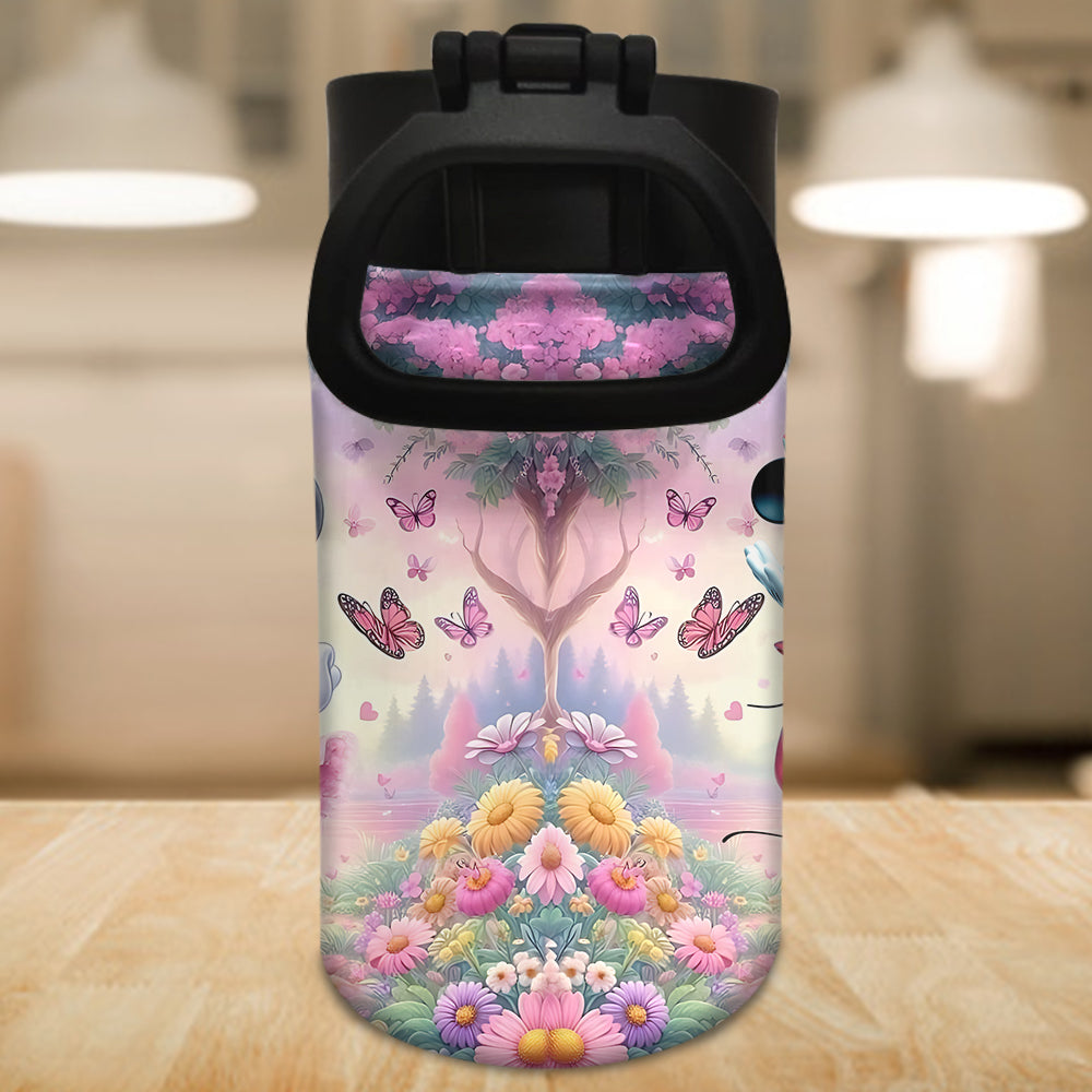 Personalized Kids Water Bottle with Magical Mouse Design Kids Water Bottle GradoCreations