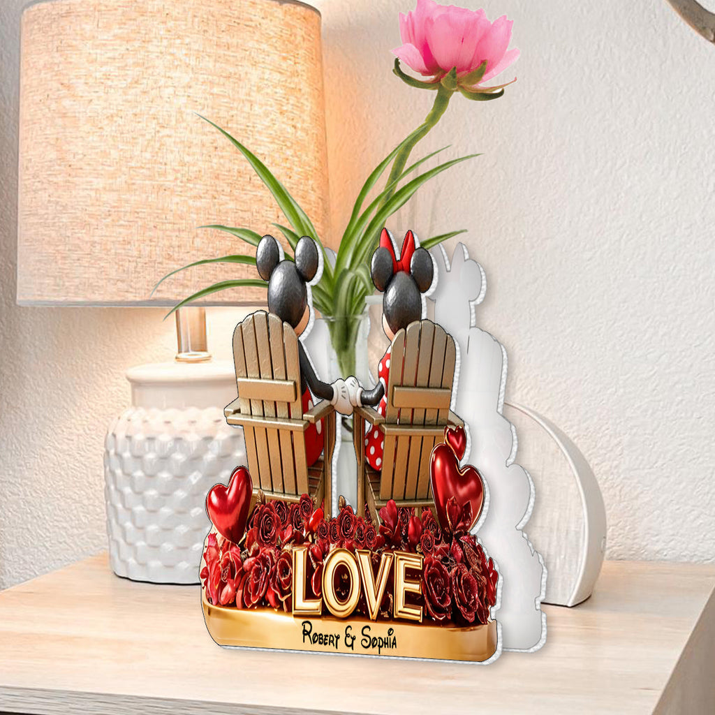 Personalized Acrylic Flower Vase Unique Shape Custom Design Gift Custom Shape Acrylic Flower Vase GradoCreations