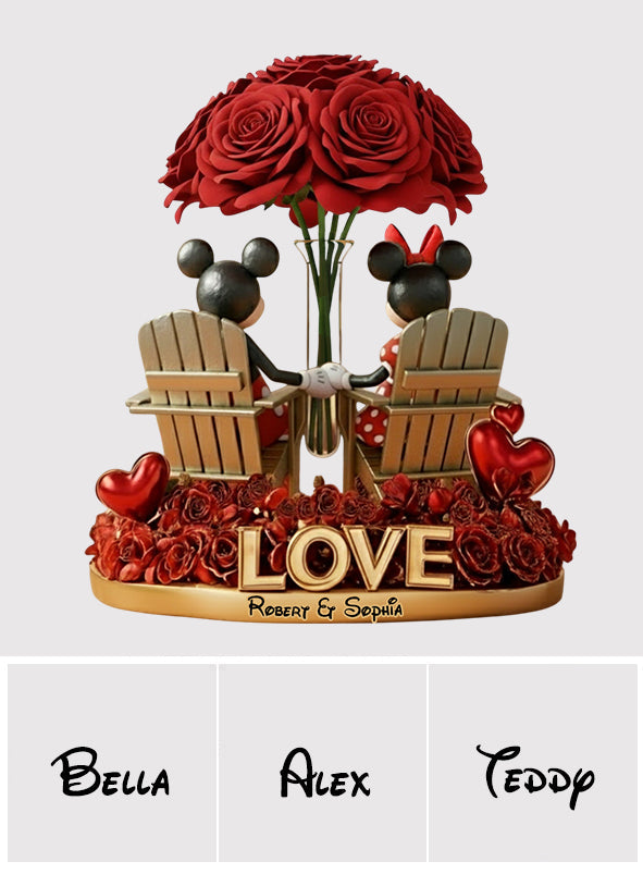 Personalized Acrylic Flower Vase Unique Shape Custom Design Gift Custom Shape Acrylic Flower Vase GradoCreations