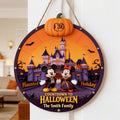 Personalized Halloween Countdown Spinner Sign Custom Name Decor Spinner Sign Custom Shape GradoCreations