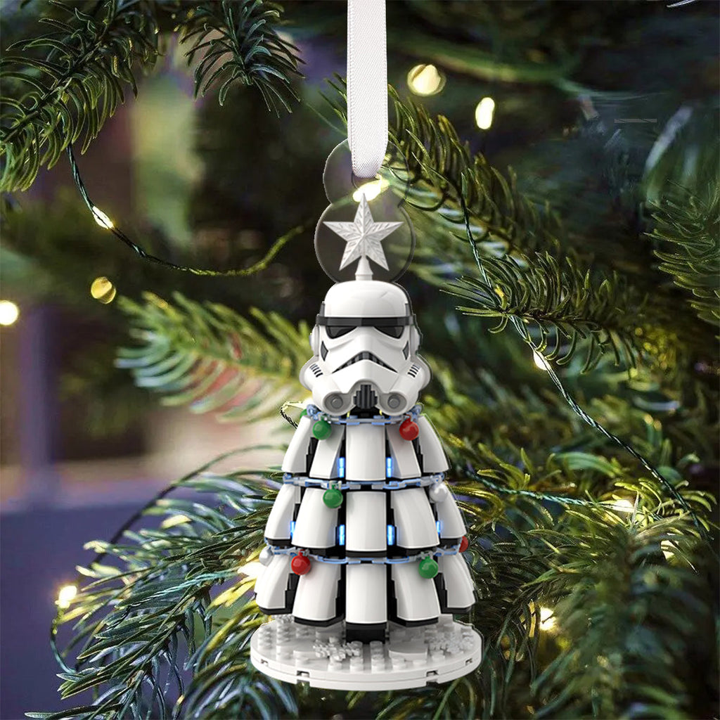 Personalized Star Wars Folded Advent Calendar with Ornaments for Christmas Folded Advent Calendar With Ornaments GradoCreations