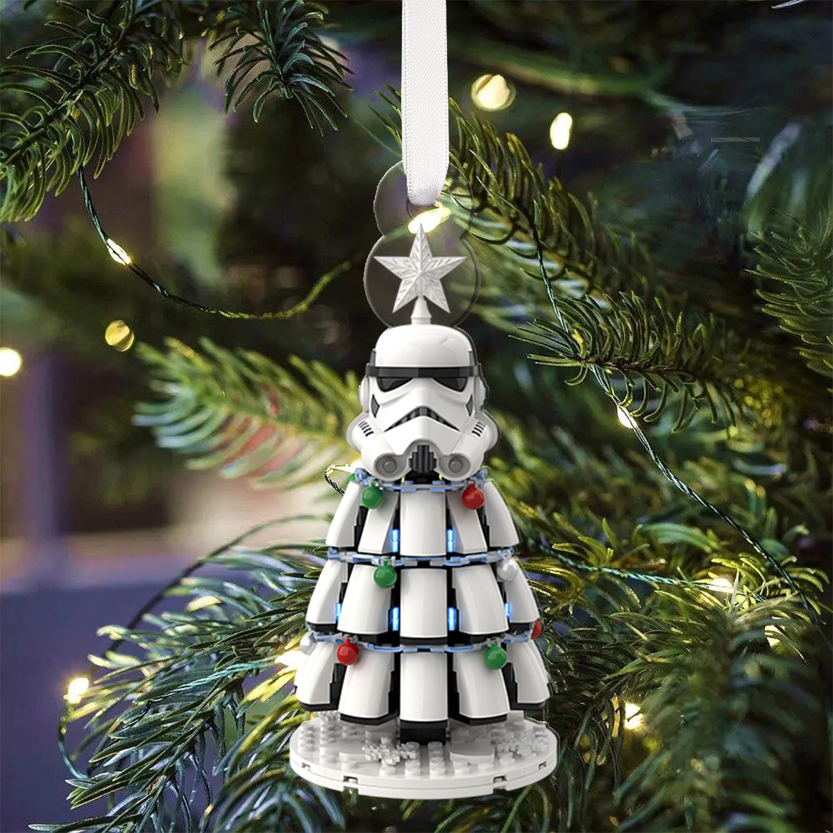 Personalized Star Wars Folded Advent Calendar with Ornaments for Christmas Folded Advent Calendar With Ornaments GradoCreations