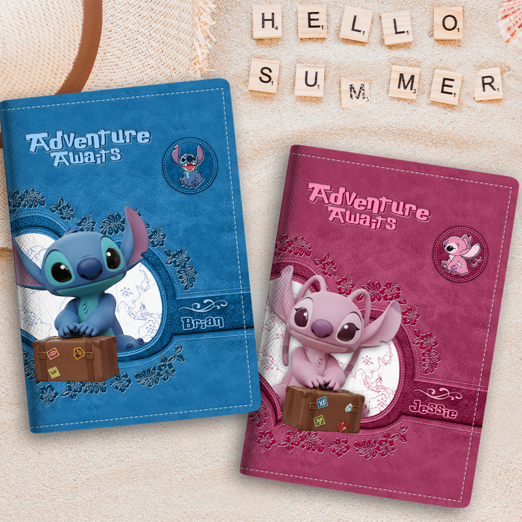 Personalized Ohana Passport Holder Custom Name Gift for Travelers Passport Holder GradoCreations