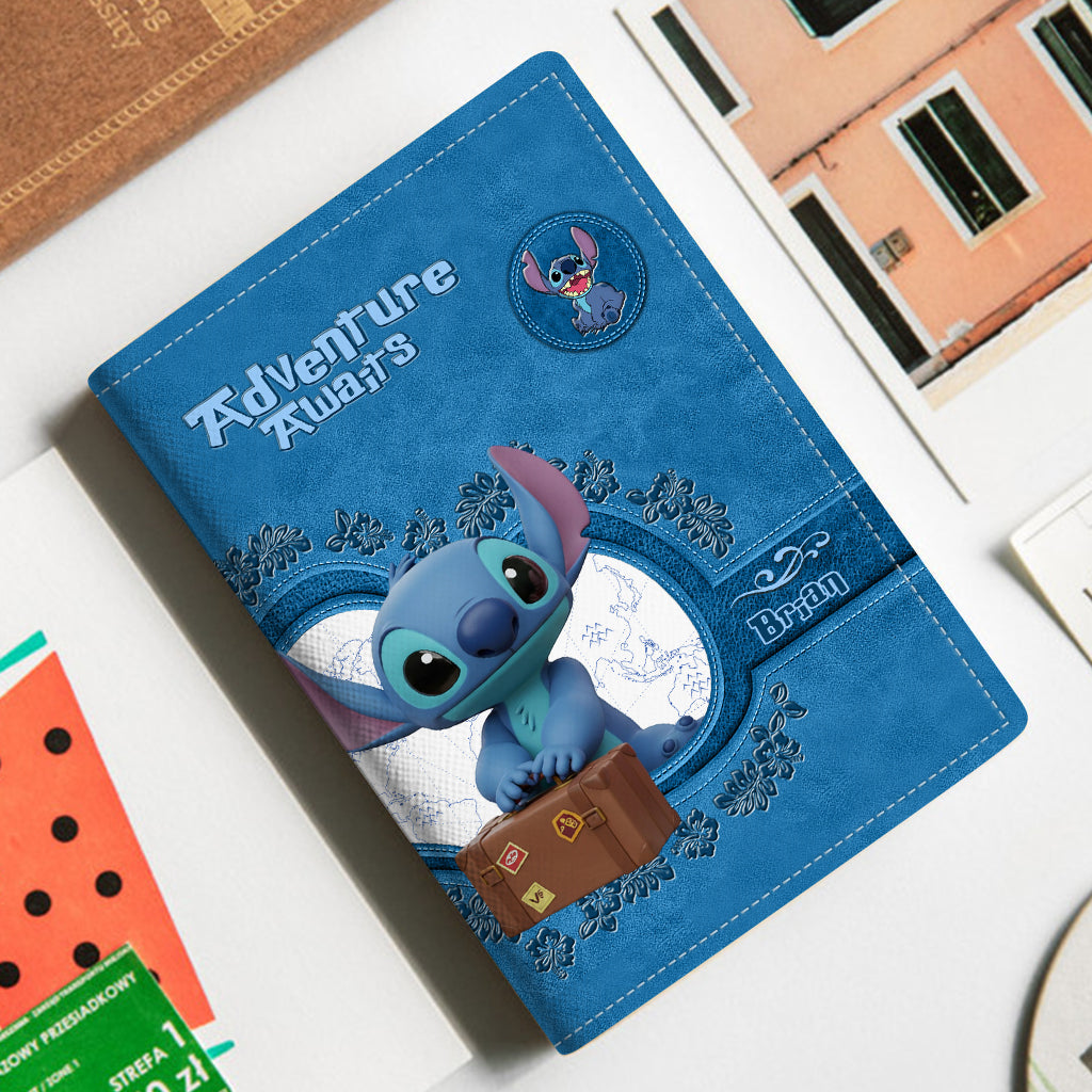 Personalized Ohana Passport Holder Custom Name Gift for Travelers Passport Holder GradoCreations