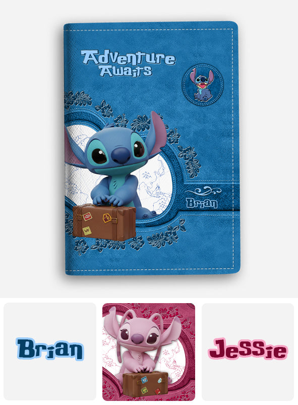 Personalized Ohana Passport Holder Custom Name Gift for Travelers Passport Holder GradoCreations