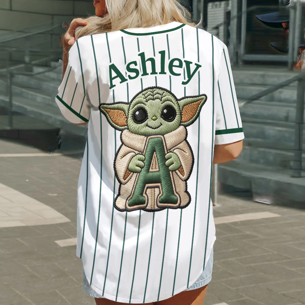 Personalized Galaxy Character Baseball Jersey Custom Name Gift Baseball Jersey GradoCreations